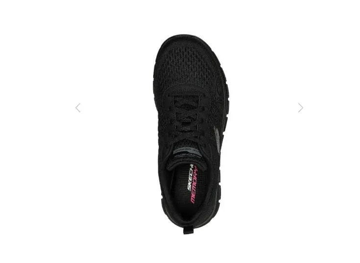 SKETCHERS WOMEN'S TRACK STAPLE TRIPLE BLACK WALKING SHOES sold by INSPORT product image thumbnail 5