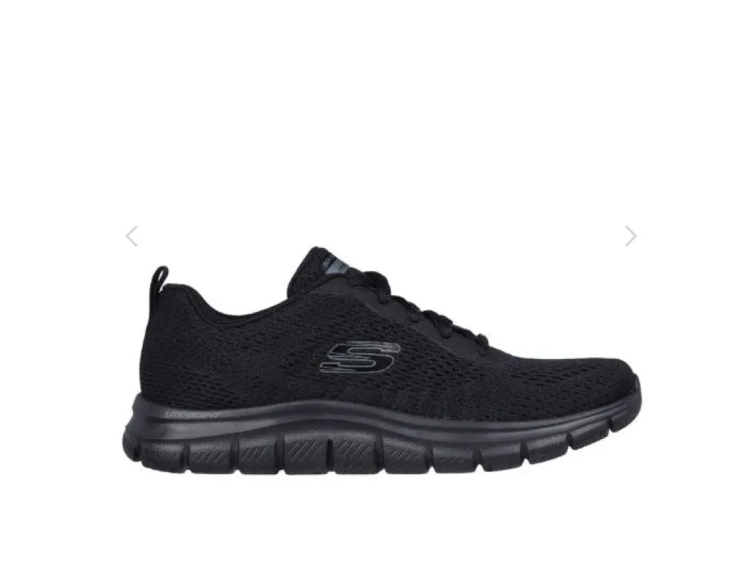 SKETCHERS WOMEN'S TRACK STAPLE TRIPLE BLACK WALKING SHOES sold by INSPORT