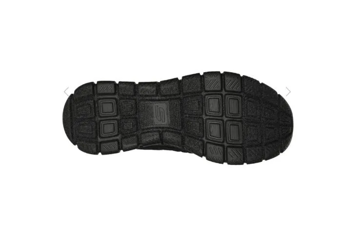 SKETCHERS WOMEN'S TRACK STAPLE TRIPLE BLACK WALKING SHOES sold by INSPORT product image thumbnail 4