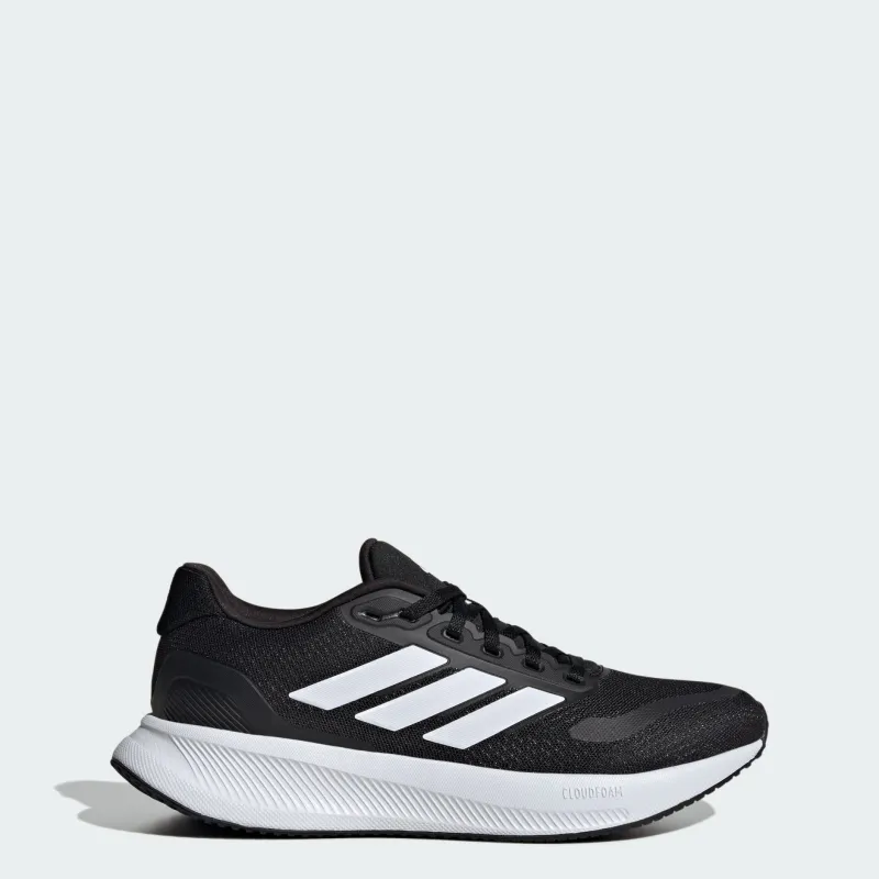 ADIDAS WOMEN'S RUNFALCON 5 BLACK/WHITE SNEAKERS SHOES sold by INSPORT