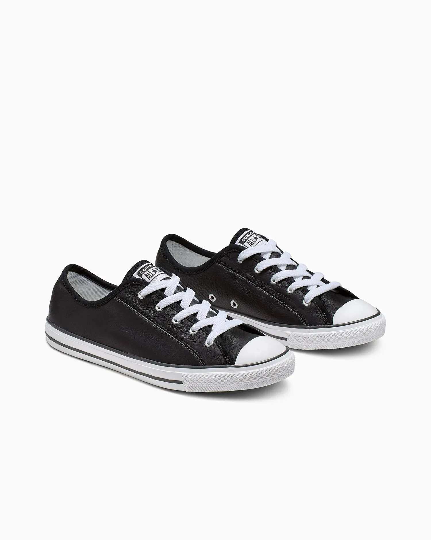 Converse Women's Chuck Taylor All-Star Dainty Low Black/White Sneaker Sheos sold by INSPORT product image thumbnail 3
