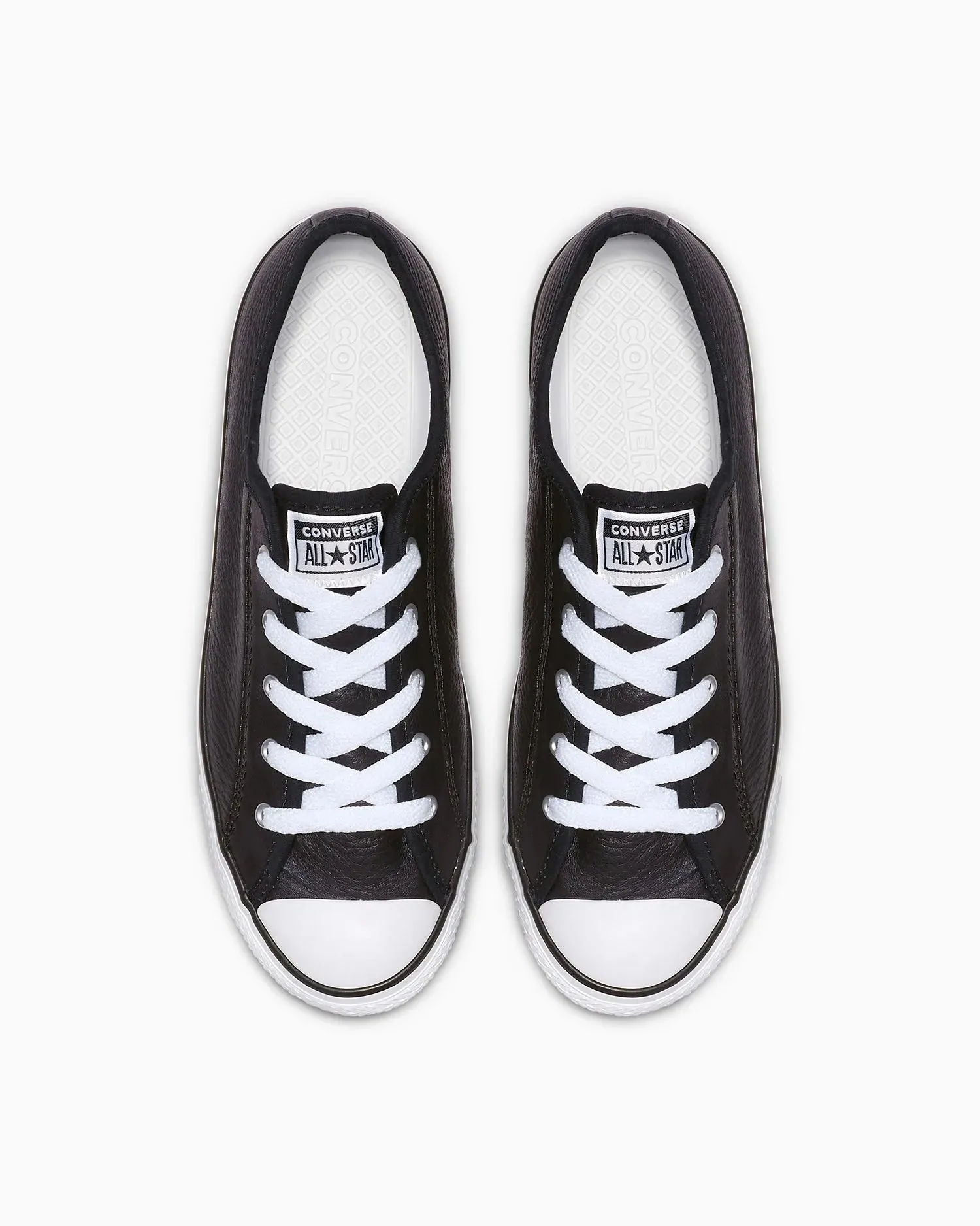 Converse Women's Chuck Taylor All-Star Dainty Low Black/White Sneaker Sheos sold by INSPORT product image thumbnail 5