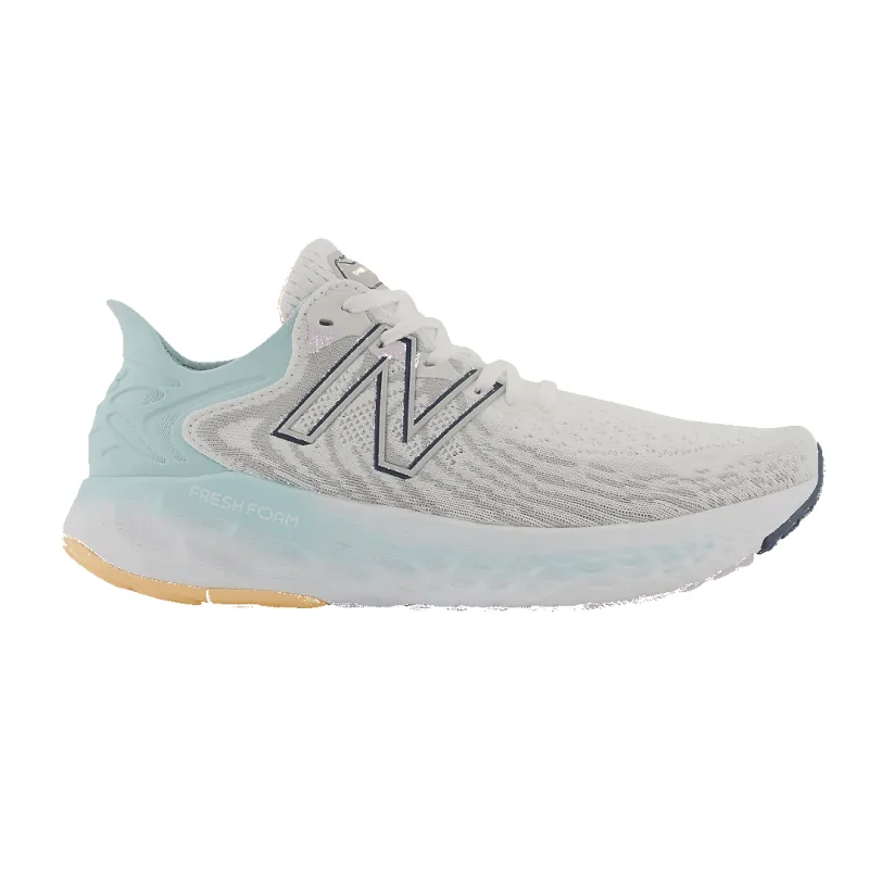 New Balance Women'S Fresh Foam 1080V11 White Running Shoe (B Medium Width) made by New Balance
