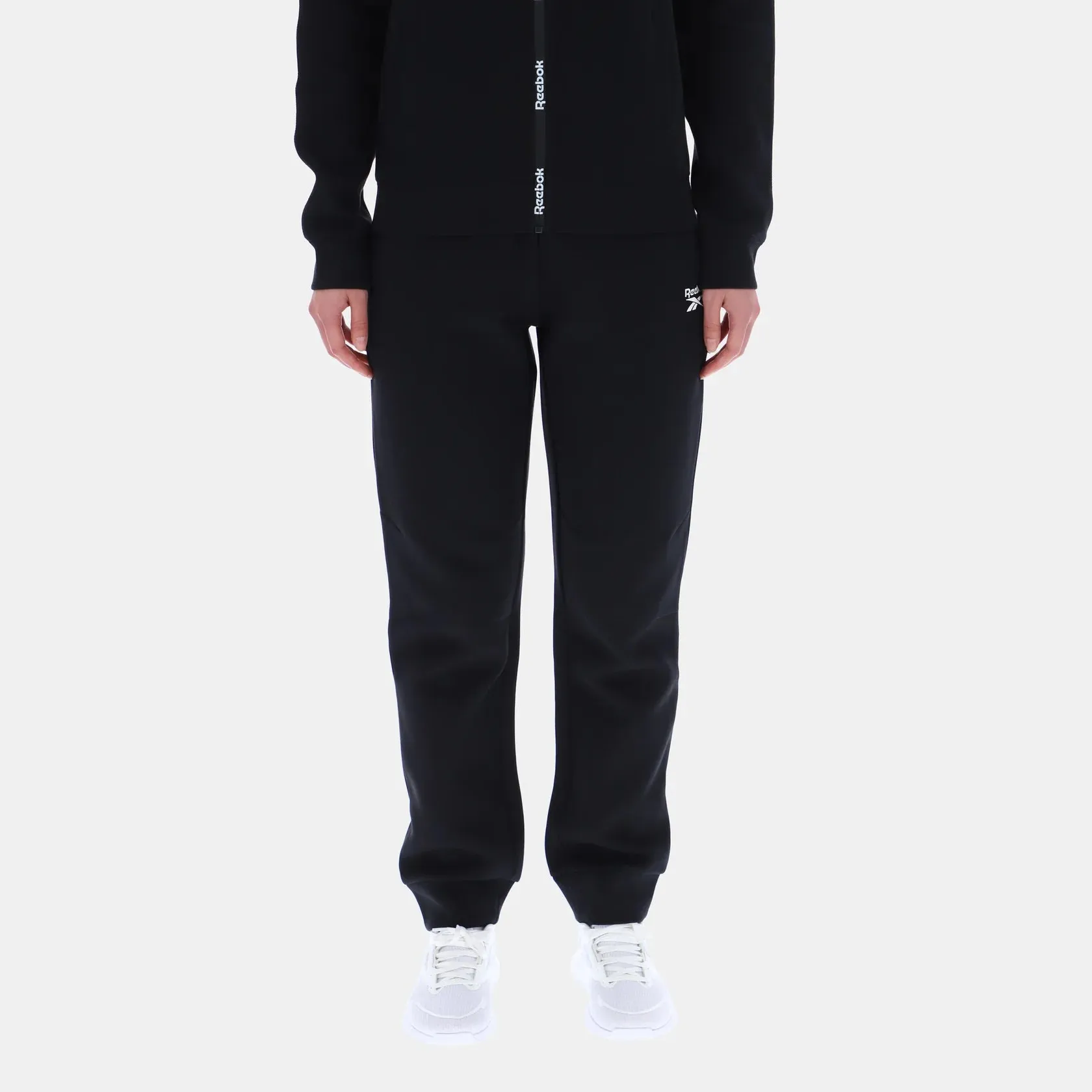 Reebok Women's Slim Joggers Black Trackpants sold by INSPORT