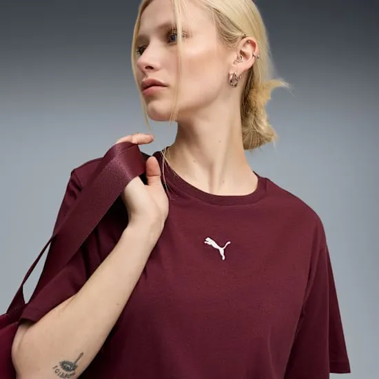 Puma Women's Essentials Relaxed Ruby Tee sold by INSPORT product image thumbnail 2