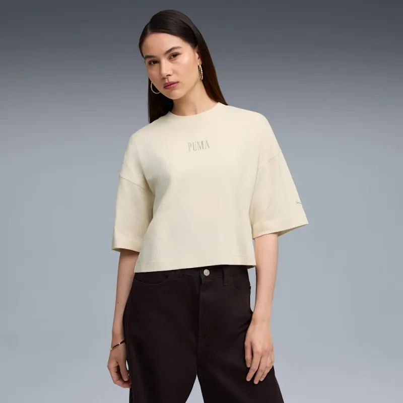 Puma Women's Premium Oversized Graphic Alpine Tee sold by INSPORT