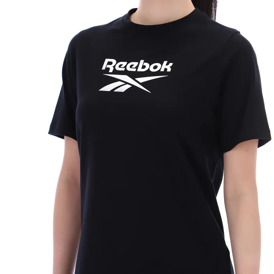 Reebok Women's Bonnie Graphic Print Crew Neck Black Tee sold by INSPORT product image thumbnail 2