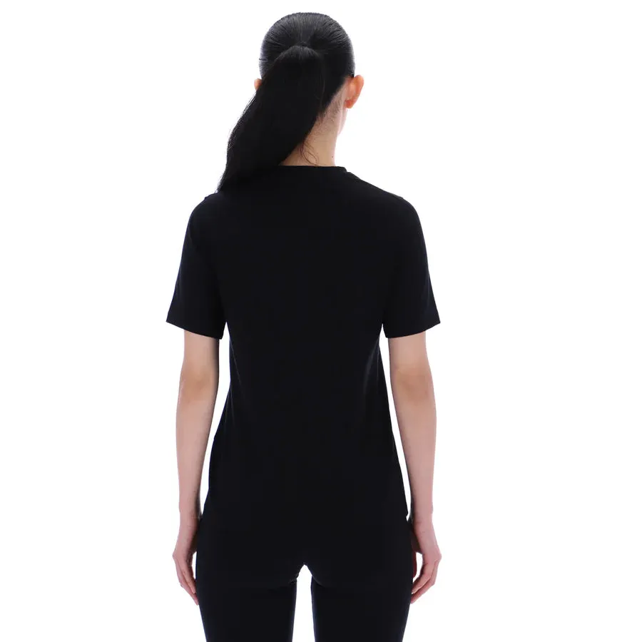 Reebok Women's Bonnie Graphic Print Crew Neck Black Tee sold by INSPORT product image thumbnail 4