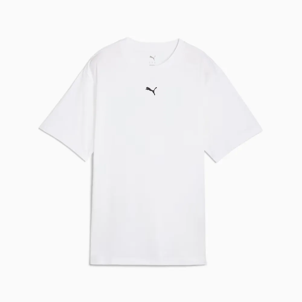 Puma Women's Essentials Relaxed White Tee sold by INSPORT product image thumbnail 2