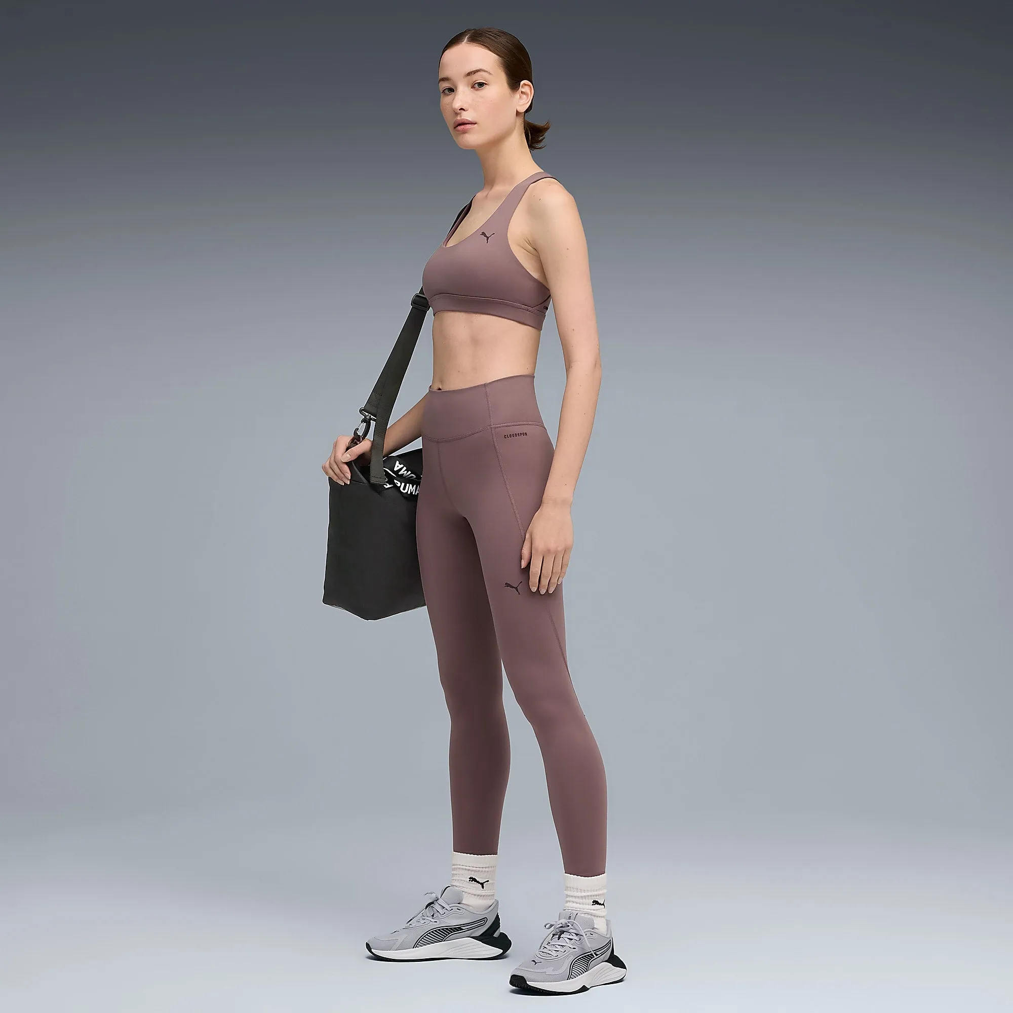 Puma Women's Cloudspun Raisin Training Bra sold by INSPORT product image thumbnail 4