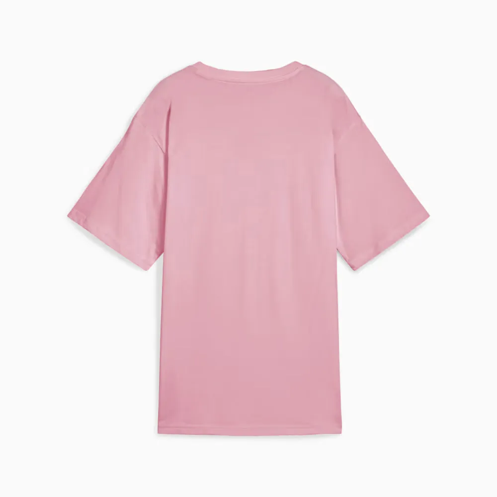 Puma Women's Essentials Relaxed Pink Tee sold by INSPORT product image thumbnail 2