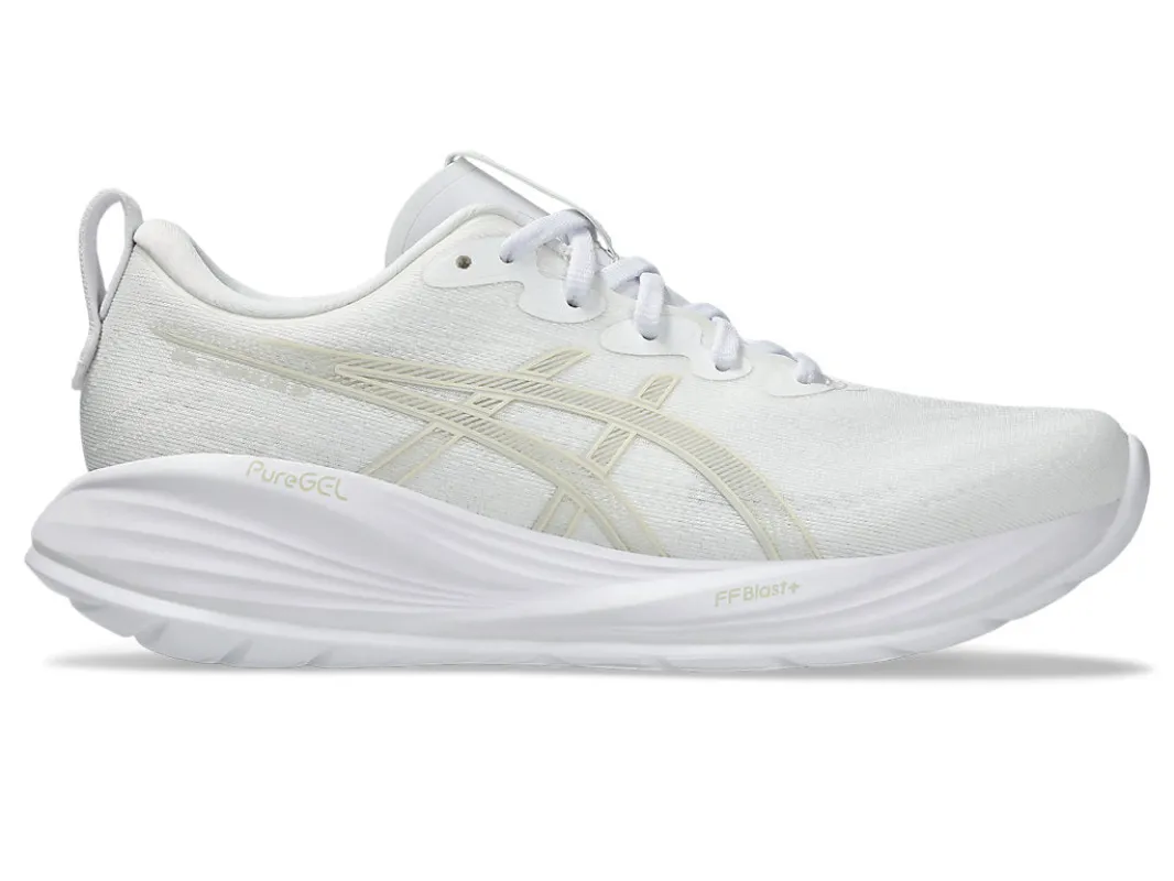 Asics Women's Gel-Cumulus 27 White/Grey Running Shoes sold by INSPORT