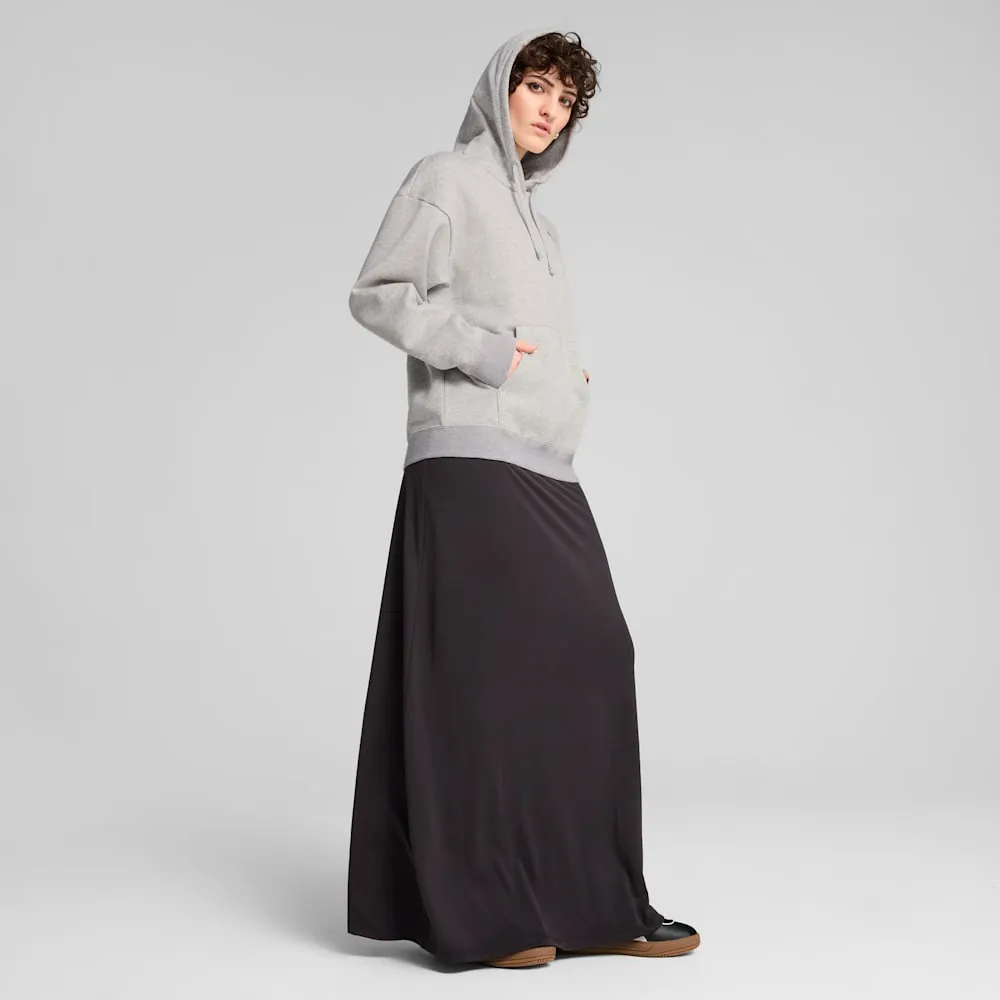 Puma Women's Essentials Comfort Fleece Grey Hoodie sold by INSPORT product image thumbnail 5