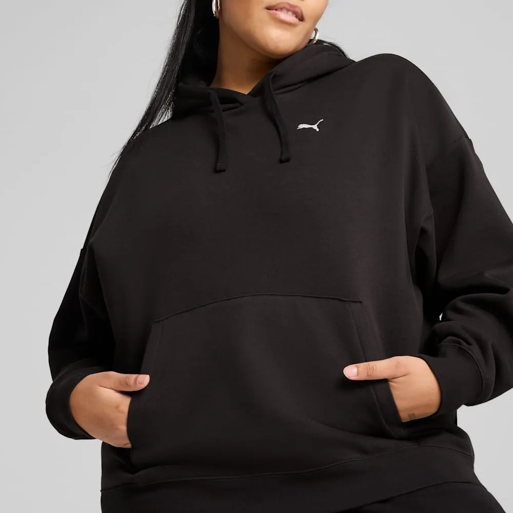 Puma Women's Essentials Comfort Fleece Black Hoodie sold by INSPORT