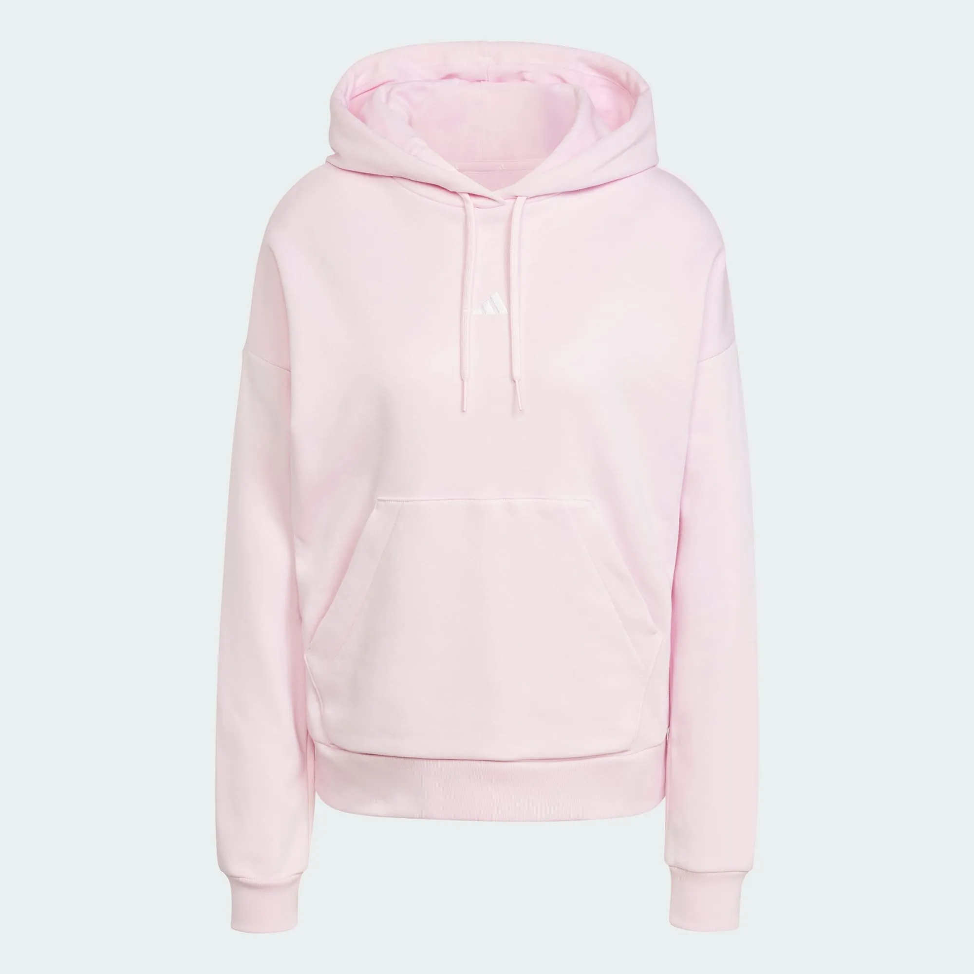 Adidas Women's Essentials Small Logo Feel Cozy Pink Hoodie sold by INSPORT product image thumbnail 2