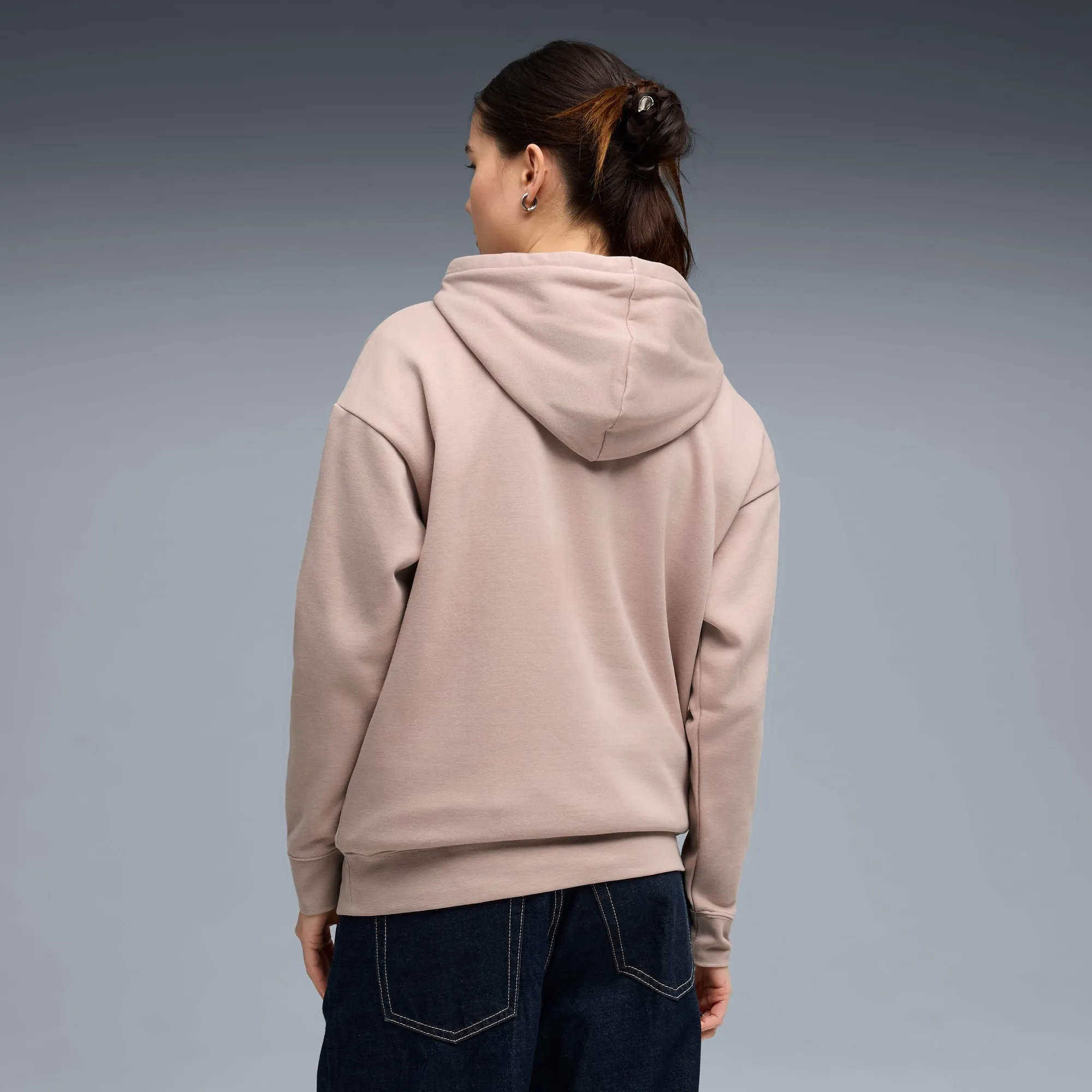 Puma Women's Essentials Fleece Latte Hoodie sold by INSPORT product image thumbnail 4