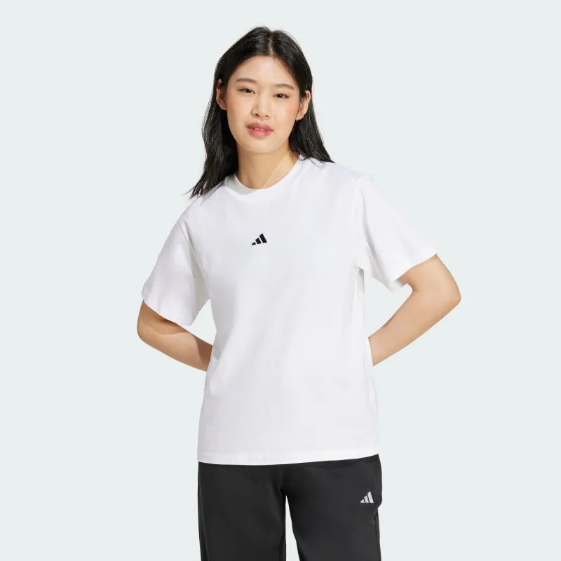 ADIDAS WOMEN'S ESSENTIALS SMALL LOGO COTTON TEE made by Adidas