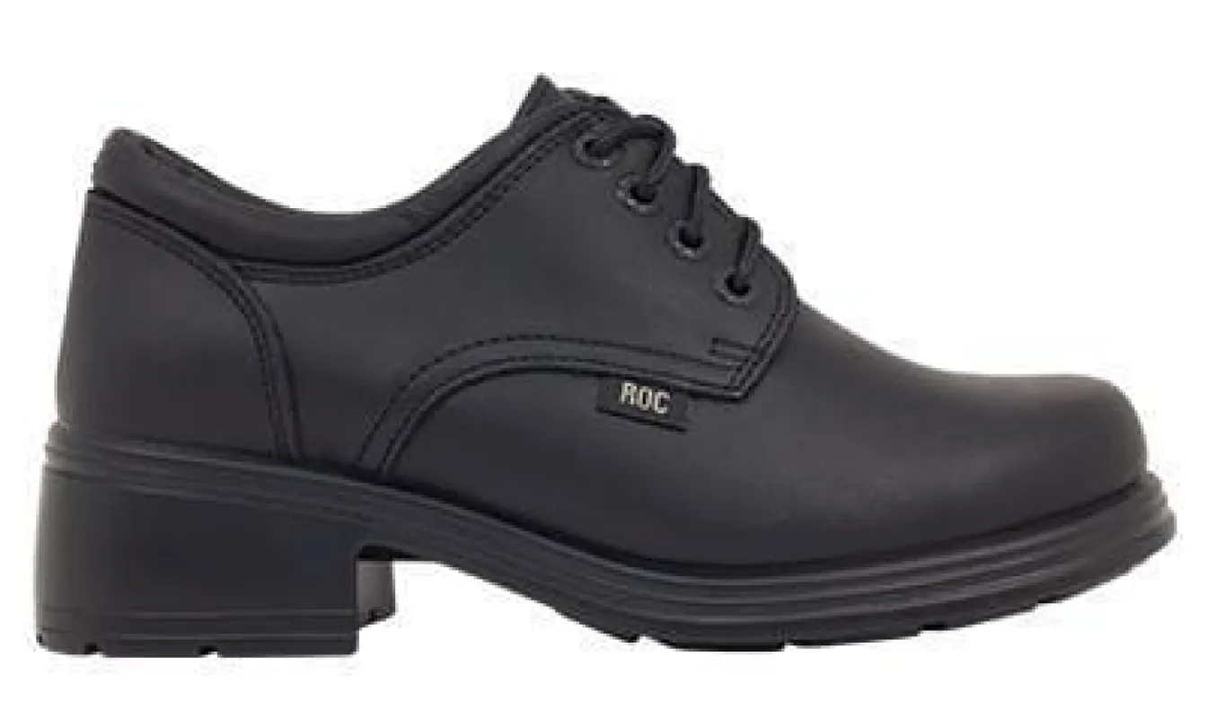 Roc Women's Boots Senior Dakota Heel Triple Black School Shoe sold by INSPORT