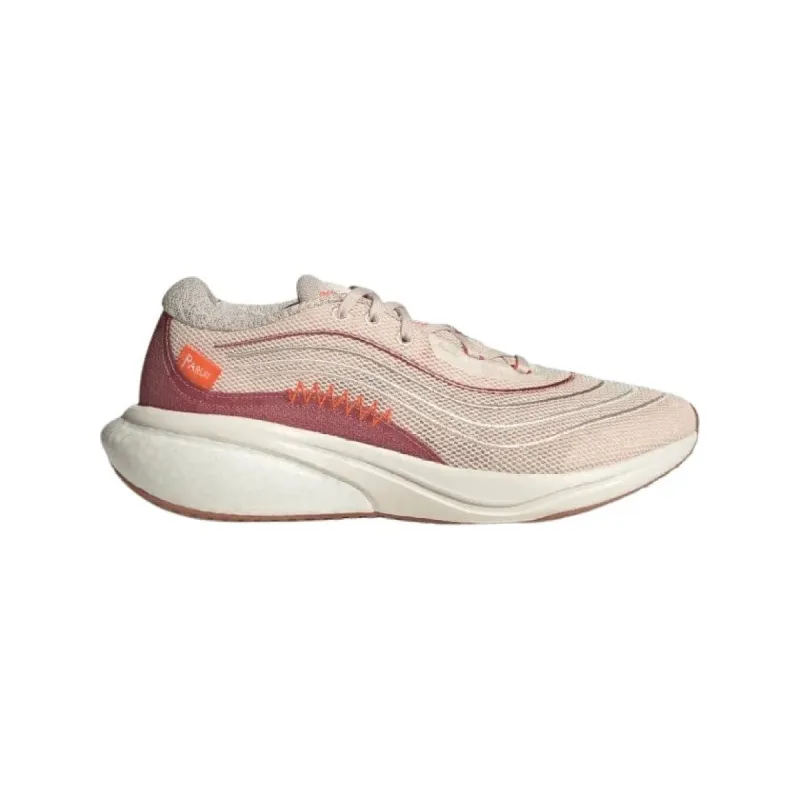 ADIDAS WOMEN'S SUPERNOVA 2.0 X PARLEY TAUPE WHITE SHOES sold by INSPORT