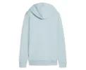 PUMA WOMEN'S ESSENTIALS LOGO TURQUOISE BLUE HOODIE sold by INSPORT
