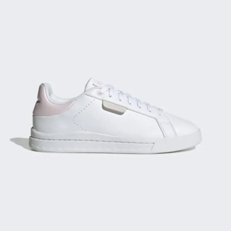 ADIDAS WOMEN'S COURT SILK WHITE/PINK SHOES sold by INSPORT