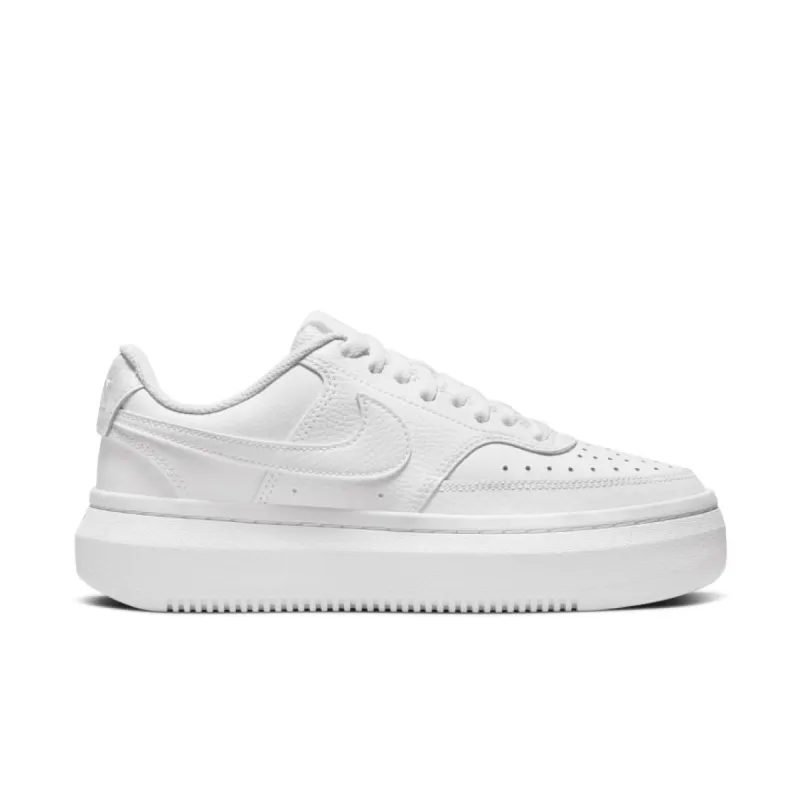 NIKE WOMEN'S COURT VISION ALTA WHITE PLATFORM SHOES sold by INSPORT