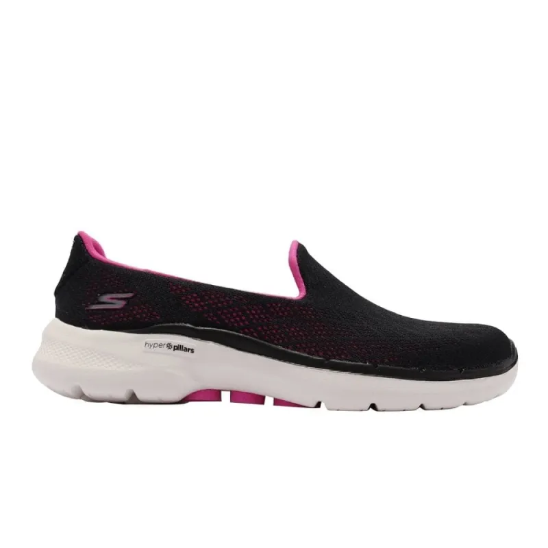 Skechers Women's Gowalk 6 Cosmic Force Black/Pink Slip-On Shoe sold by INSPORT