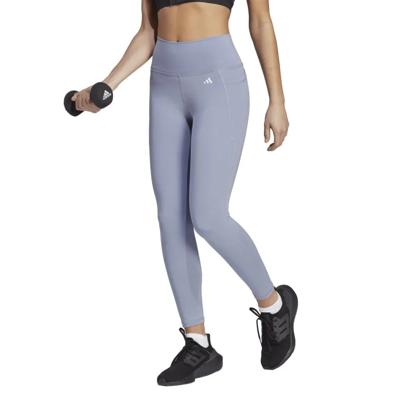 ADIDAS WOMEN'S OPTIME STASH POCKET HIGH-WAISTED 7/8 VIOLET TIGHTS sold by INSPORT