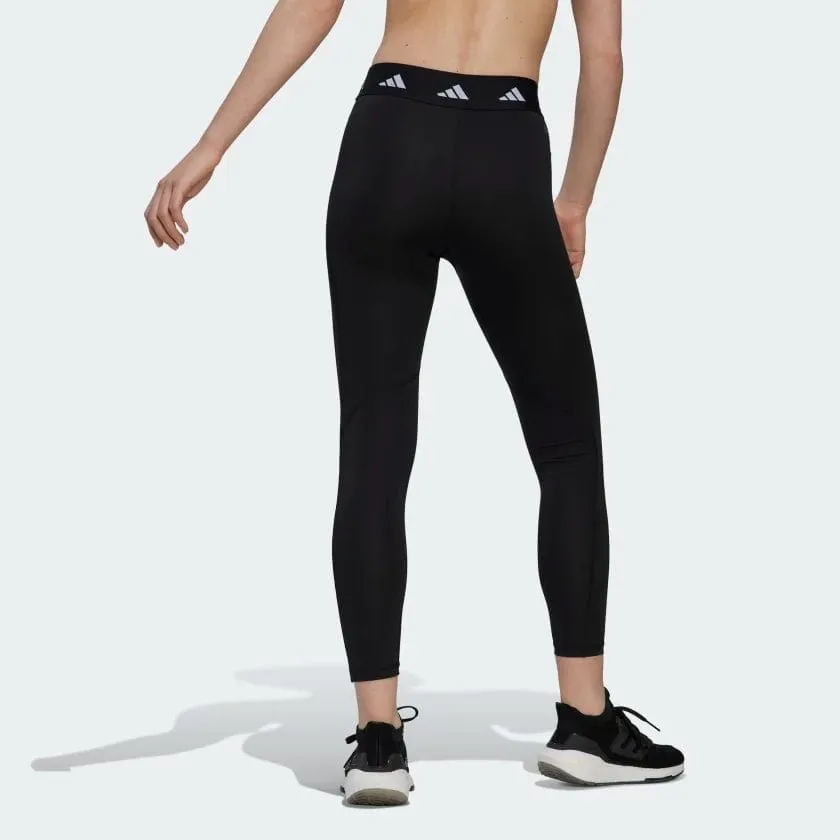 ADIDAS WOMEN'S TECHFIT 7/8 BLACK TIGHTS sold by INSPORT product image thumbnail 2