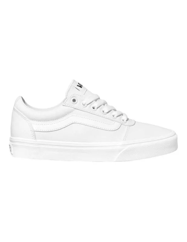 VANS WOMEN'S WARD WHITE SHOES sold by INSPORT