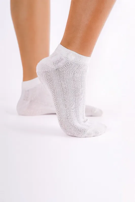 Free Ankle Socks White sold by Ivalo.com