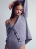 Berta Cashmere Knitted Cardigan Purple sold by Ivalo.com