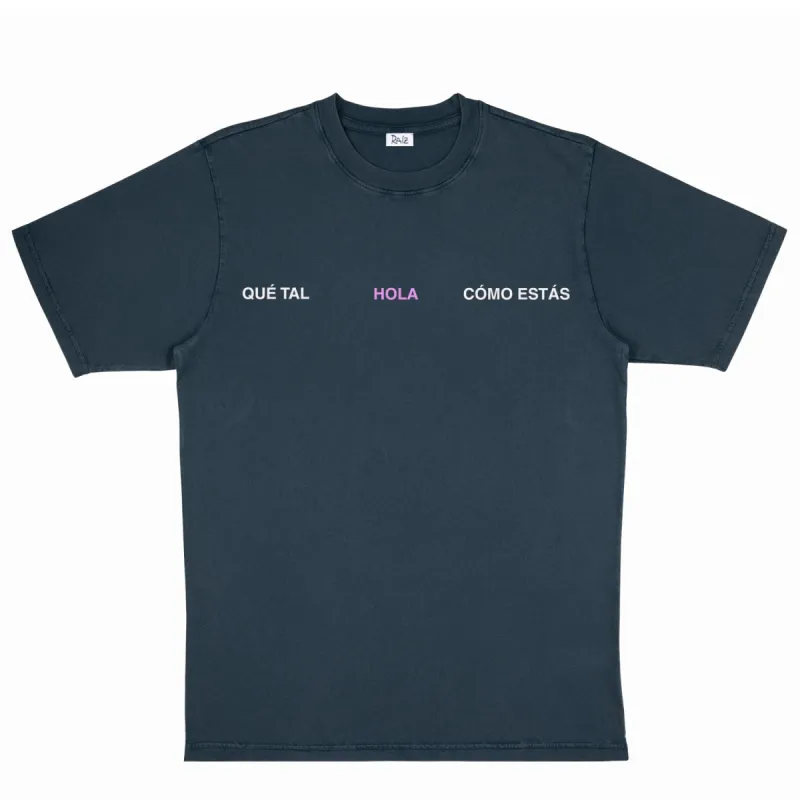 Hola T-Shirt Blue sold by Ivalo.com