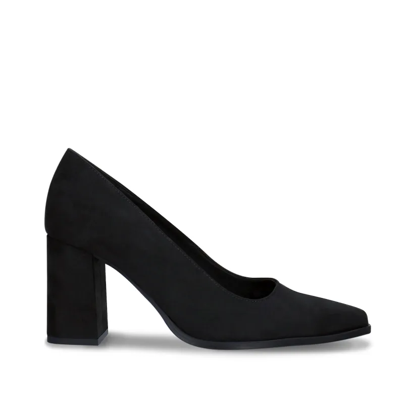 Vane Black Vegan Pump Shoes Heel sold by Ivalo.com