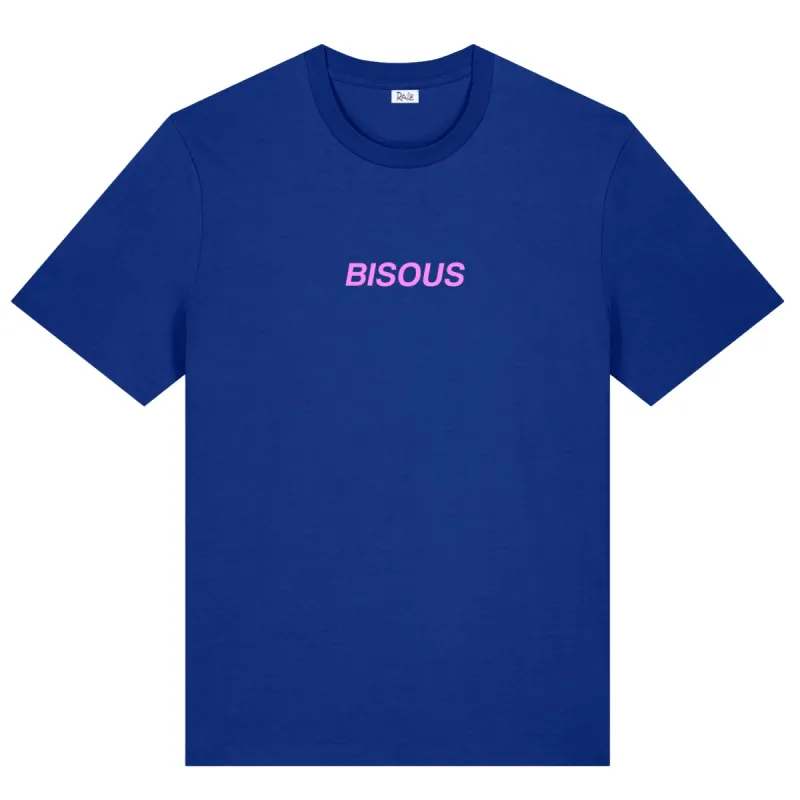 Bisous T-Shirt Blue sold by Ivalo.com