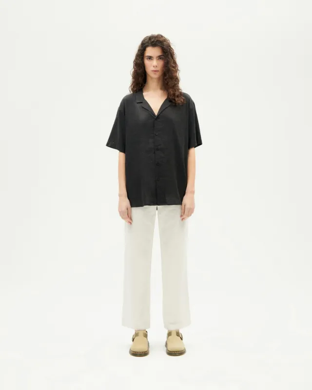 Hemp Jules Unisex Shirt Black sold by Ivalo.com