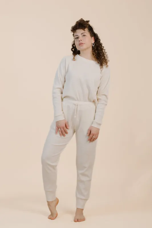 Palma Sweatpants Ecru White sold by Ivalo.com