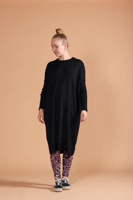 Nooa Merino Dress Black sold by Ivalo.com