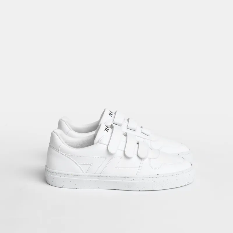 Alpha Velcro Sneakers All White sold by Ivalo.com