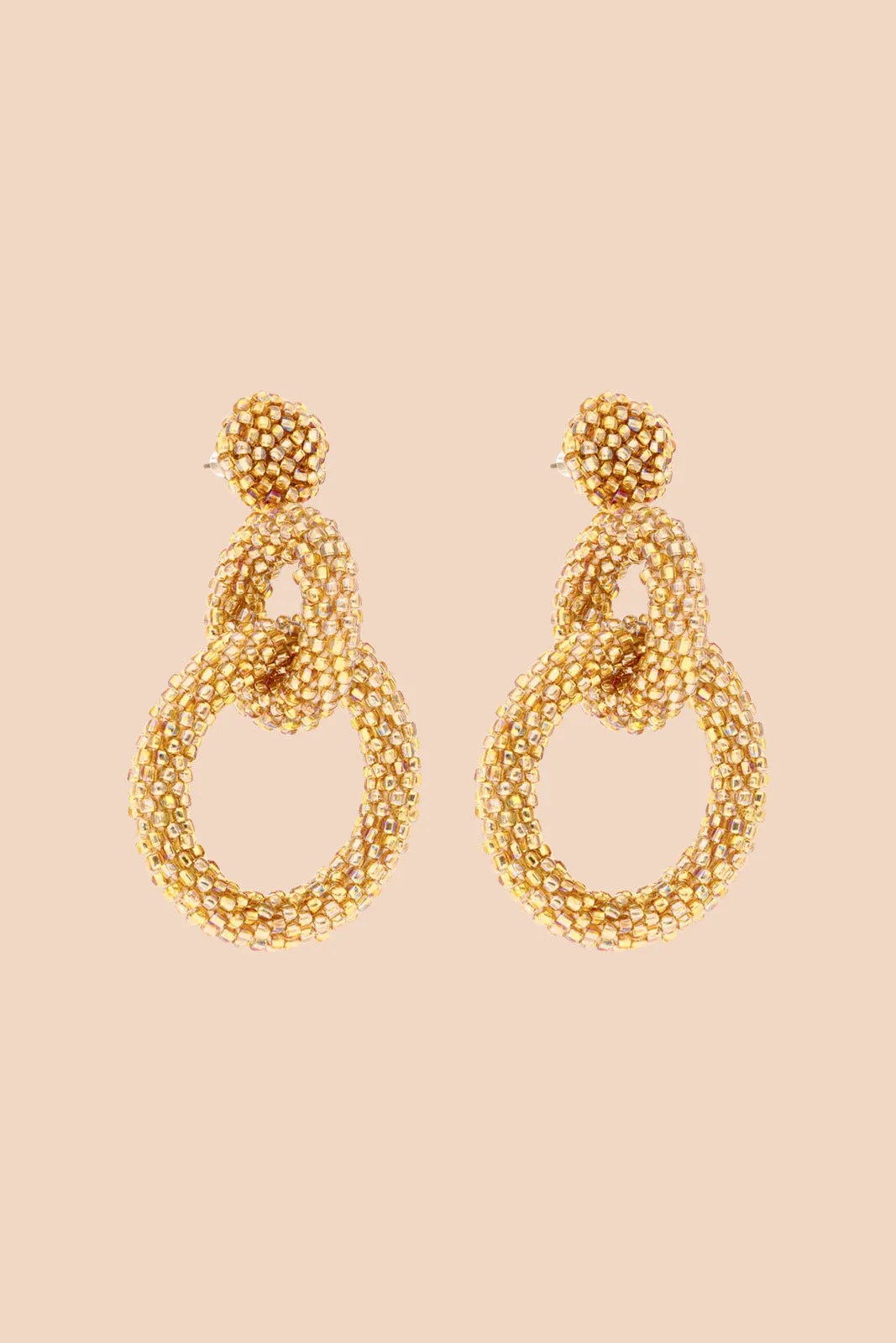 Gia Earrings Gold sold by Ivalo.com