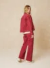 Wide Leg Pants Rustic Twill Red sold by Ivalo.com
