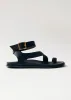 Myles Leather Sandals Black sold by Ivalo.com