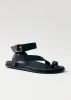 Myles Leather Sandals Black sold by Ivalo.com