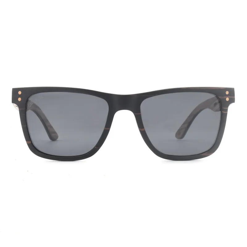 Benja Wooden Veneer Sunglasses sold by Ivalo.com