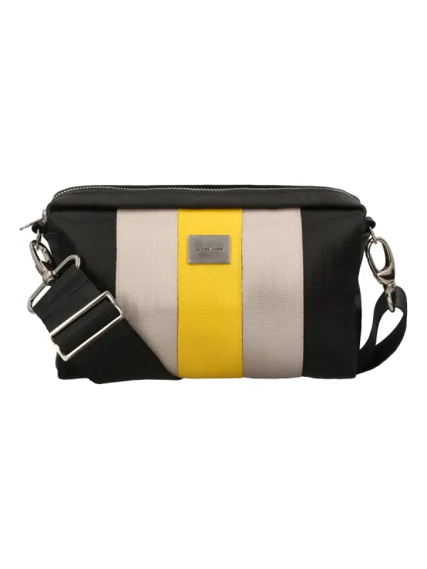 Kaste Stripe Crossbody Bag Black/Yellow sold by Ivalo.com