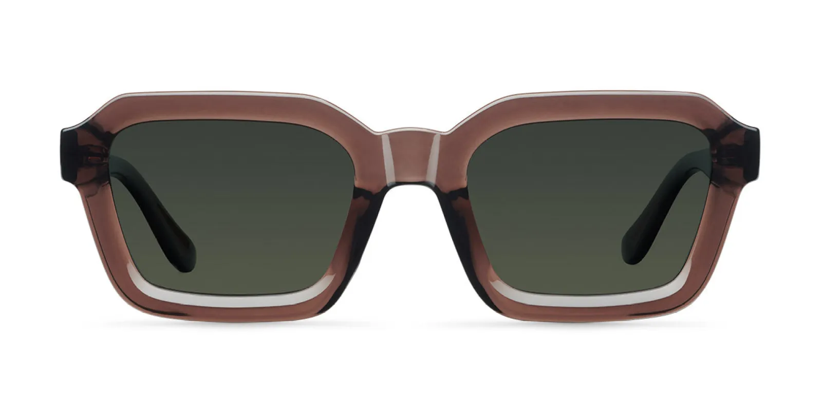 Nayah Sunglasses Sepia Olive sold by Ivalo.com
