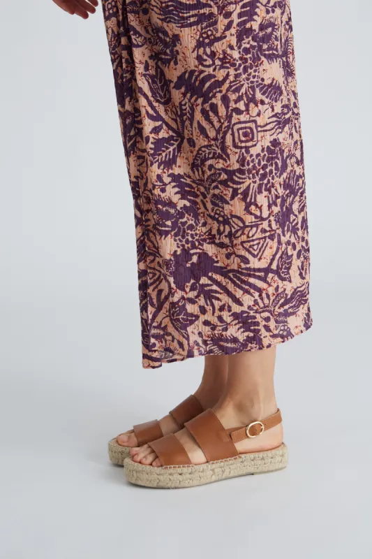 Double Strap Sandal Brown sold by Ivalo.com