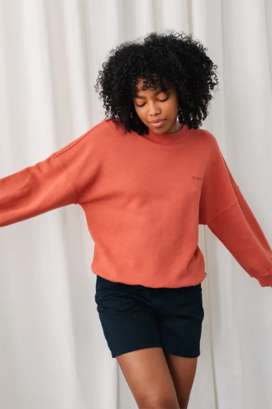 Switha Sweatshirt Burnt Red sold by Ivalo.com