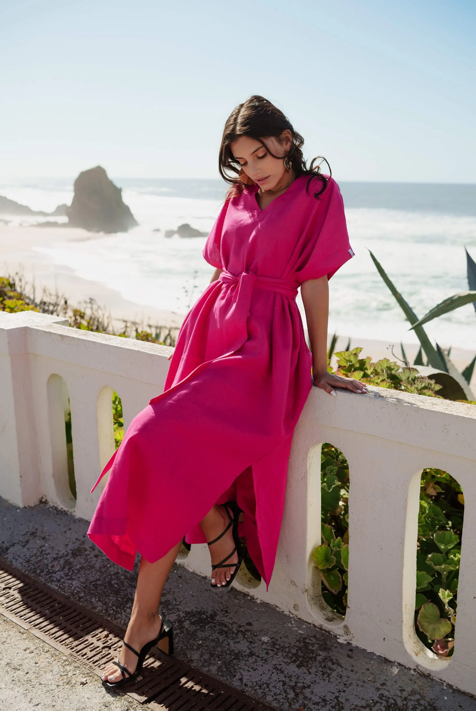 Naomi Dress Peacock Pink sold by Ivalo.com product image thumbnail 5