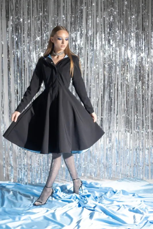 Black Sapphire Raincoat Blue Lining sold by Ivalo.com